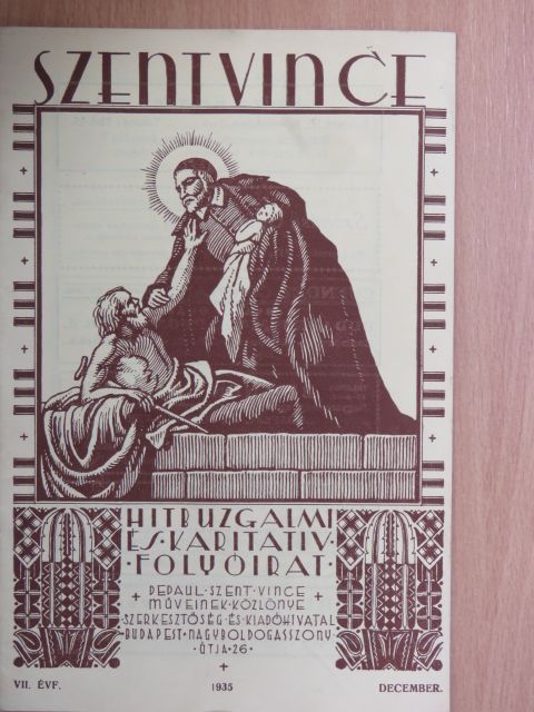 Prohászka - Szent Vince 1935. december [antikvár]