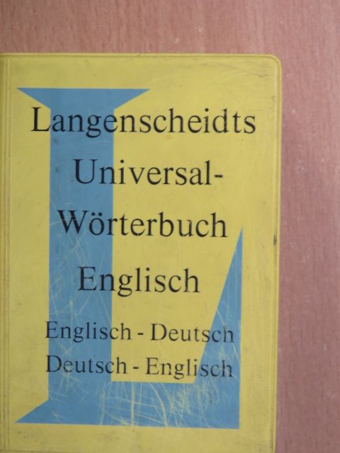 Langenscheidts Universal-Wörterbuch Englisch [antikvár]