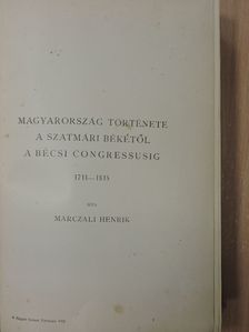 Marczali Henrik - A magyar nemzet története VIII. [antikvár]