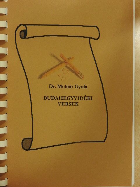 Dr. Molnár Gyula - Budahegyvidéki versek [antikvár]