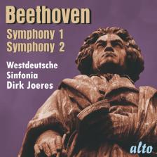 BEETHOVEN - SYMPHONIES NOS.1&2 CD DIRK JOERES