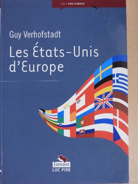 Guy Verhofstadt - Les États-Unis d'Europe [antikvár]