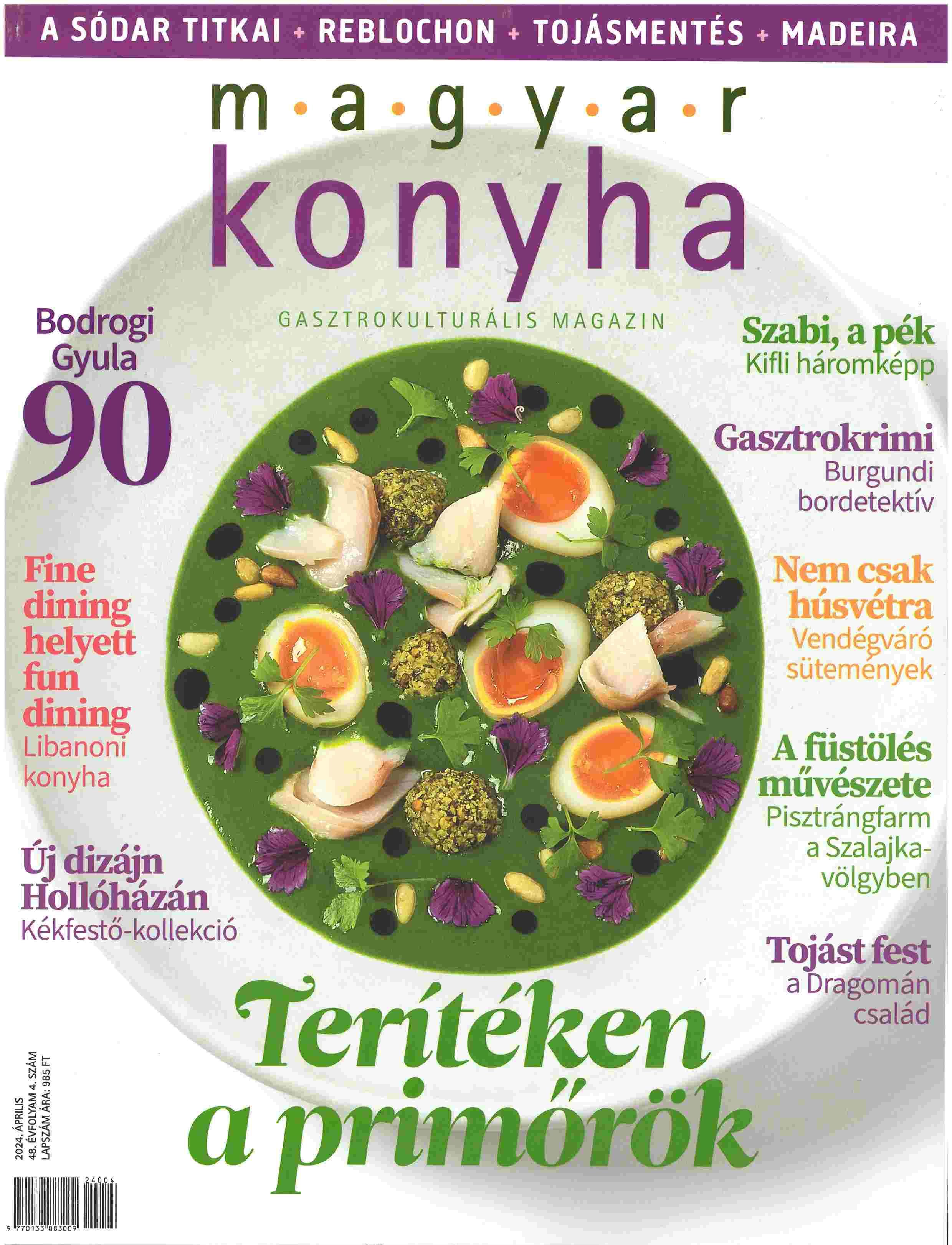 Magyar Konyha 2024. április