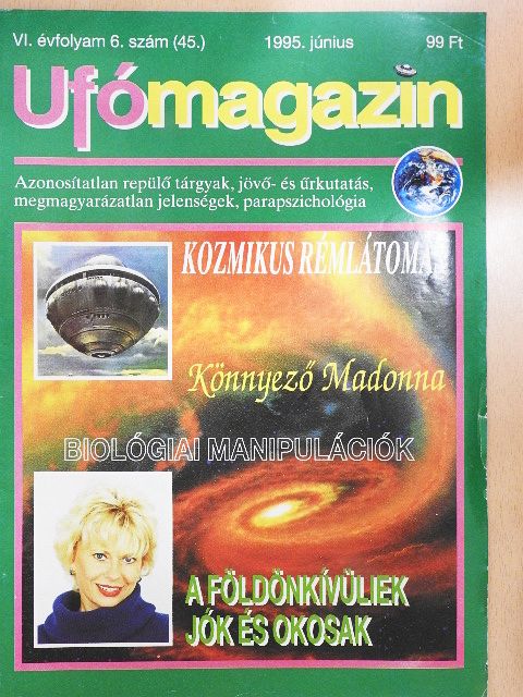 Hargitai Károly - Ufómagazin 1995. június [antikvár]