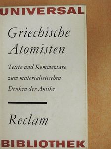 Demokritosz - Griechische Atomisten [antikvár]