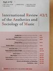 Edward Green - International Review of the Aesthetics and Sociology of Music - June 2012 [antikvár]