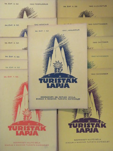 Bertalan Károly - Turisták Lapja 1942. januárius-december [antikvár]
