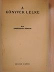 Angyal Dávid - A könyvek lelke [antikvár]