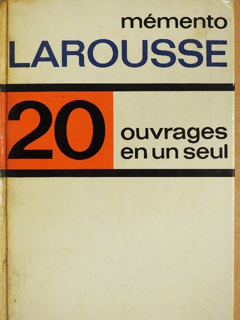 Mémento Larousse [antikvár]