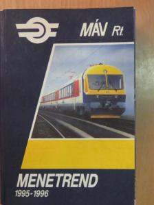 Hivatalos menetrend 1995-1996 [antikvár]