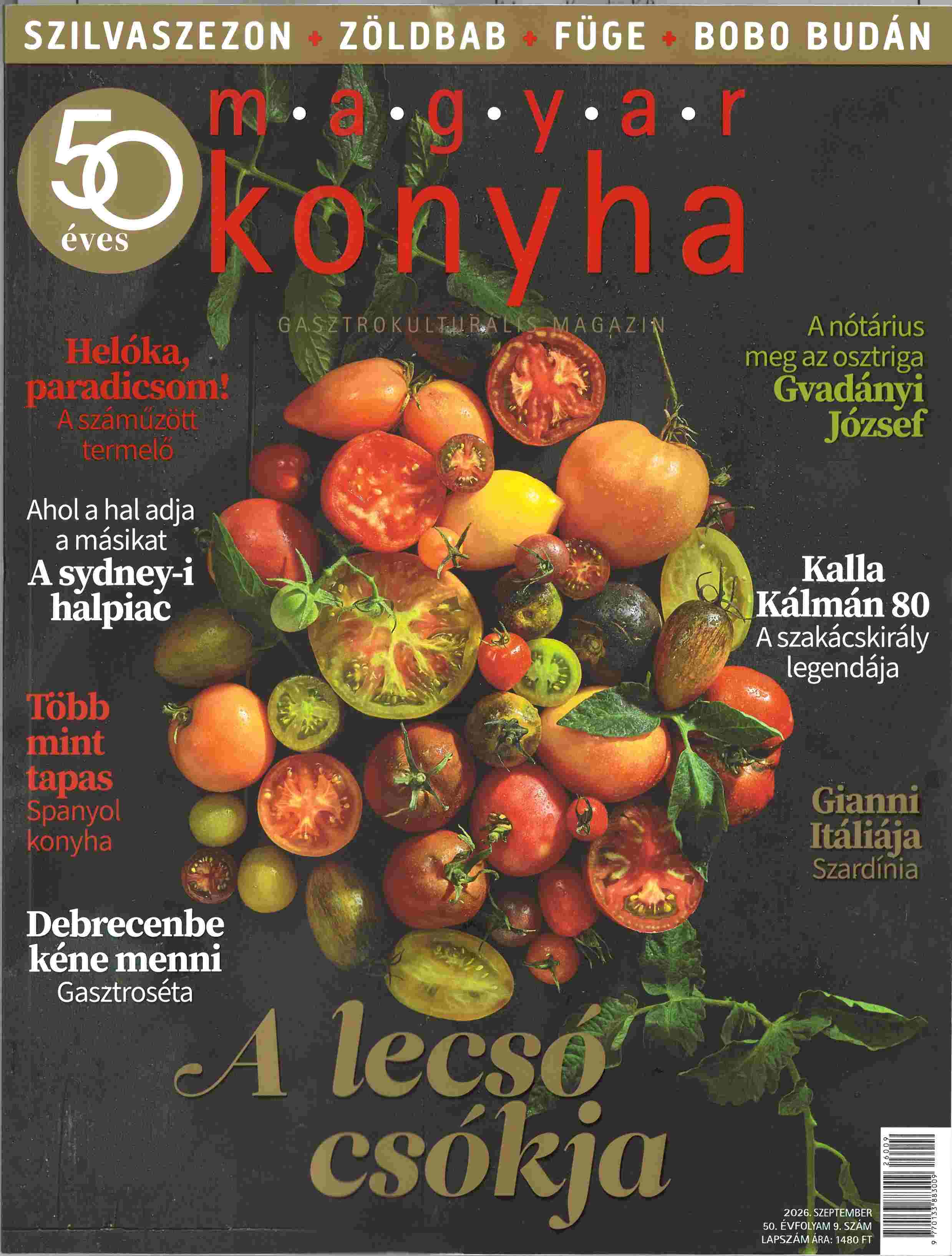 Magyar konyha 2026. szeptember