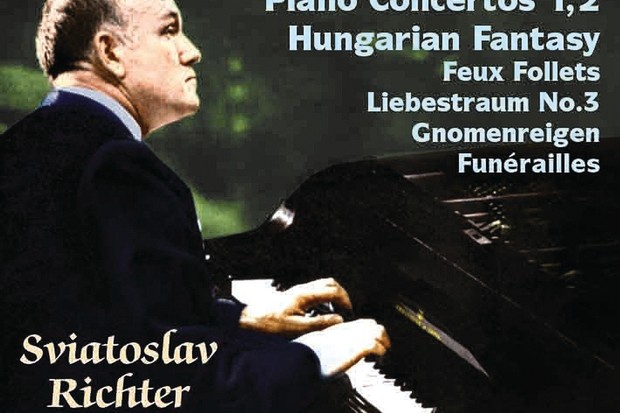 LISZT - PIANO CONCERTOS 1,2 - HUNGARIAN FANTASY CD SVIATOSLAV RICHTER