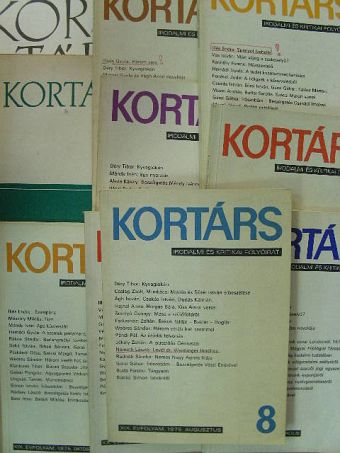 Bor Ambrus - Kortárs 1970., 1975., 1976., 1978., 1990. (vegyes számok) (10 db) [antikvár]