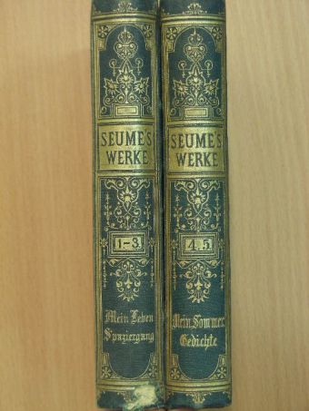 J. H. Seume - Seume's Werke I-V./Prosaische und poetische Werke [antikvár]