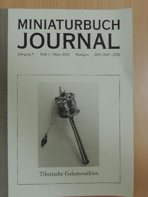 Dr. Reinhold Janus - Miniaturbuch Journal 2002/1-4. [antikvár]