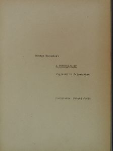 George Farquhar - A toborzótiszt c. színházi vígjáték eredeti szövegkönyve [antikvár]