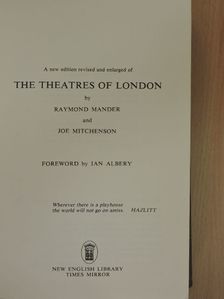 Joe Mitchenson - The Theatres of London [antikvár]
