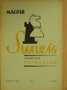 Barcza Gedeon - Magyar Sakkvilág 1949. október [antikvár]