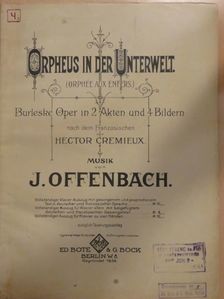 J. Offenbach - Orpheus in der Unterwelt [antikvár]