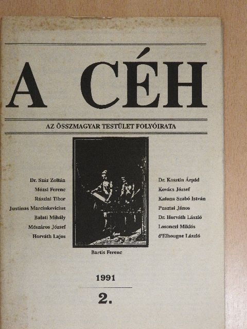 Dr. Száz Zoltán - A céh 1991/2. [antikvár]