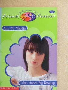 Ann M. Martin - Mary Anne's Big Breakup [antikvár]