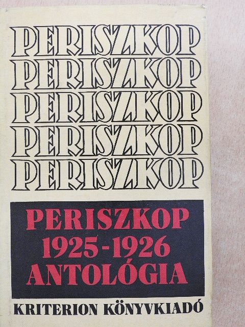 Becsky Andor - Periszkop 1925-1926 [antikvár]