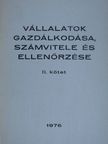Dr. Ferenc László - Vállalatok gazdálkodása, számvitele és ellenőrzése II. [antikvár]