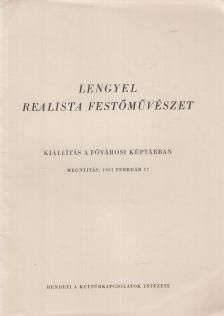 Starzynski, Juliusz - Lengyel realista festőművészet [antikvár]