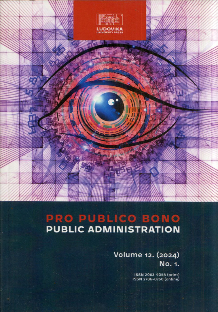 Kis Norbert - Pro Publico Bono - Public Administration Volume 12. (2024) No. 1. [antikvár]