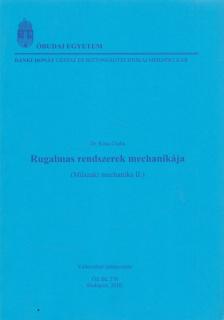 DR. KÓSA CSABA - Rugalmas rendszerek mechanikája [antikvár]