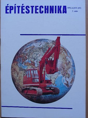Dóczi Imre - Építéstechnika 1975/7. [antikvár]