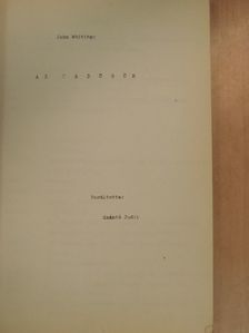 John Whiting - Az ördögök színházi dráma eredeti szövegkönyve [antikvár]