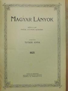 Altay Margit - Magyar Lányok 1925. január-december [antikvár]