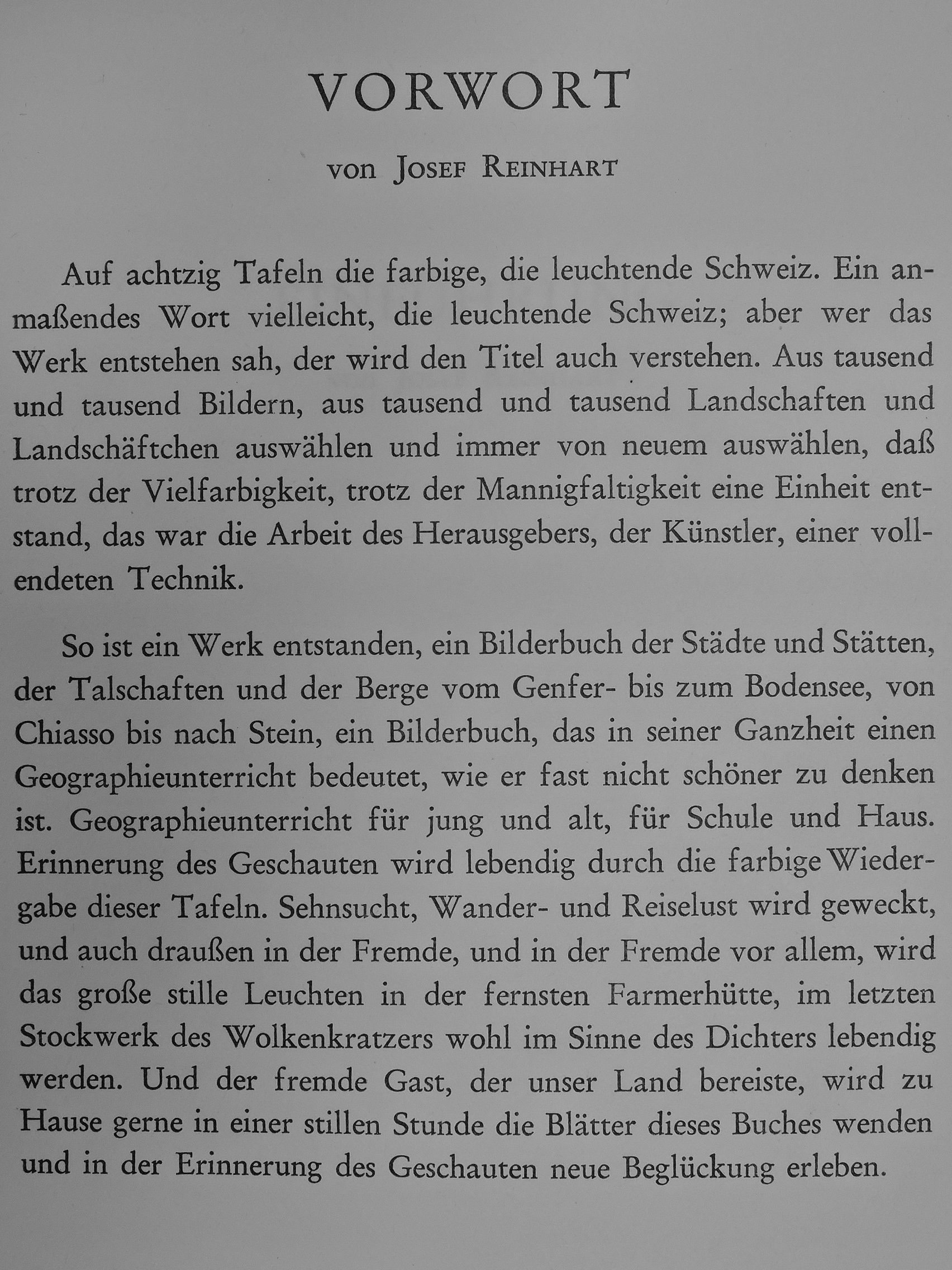 Leuchtende Schweiz [antikvár]