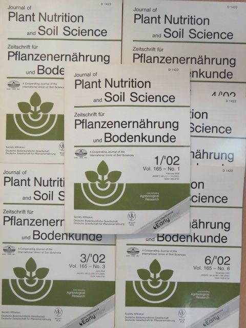 Dirk Landgraf - Journal of Plant Nutrition and Soil Science 2002/1-6. [antikvár]
