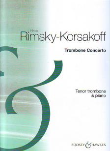 RIMSKY-KORSAKOFF, NICOLAI - TROMBONE CONCERTO REDUCTION FOR TENOR TROMBONE AND PIANO BY HAROLD PERRY