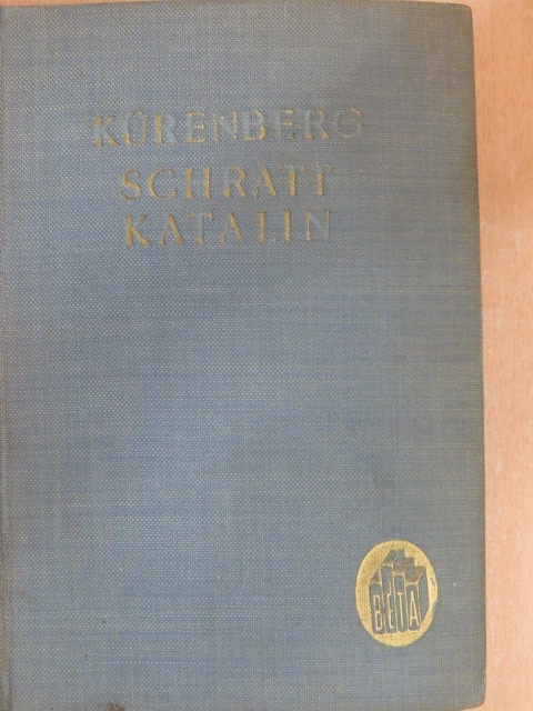 Joachim von Kürenberg - Schratt Katalin [antikvár]