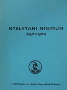 Dr. Hegedűs József - Nyelvtani minimum [antikvár]