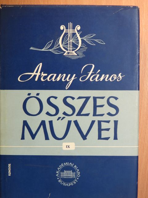 Arisztophanész - Arany János összes művei IX. [antikvár]