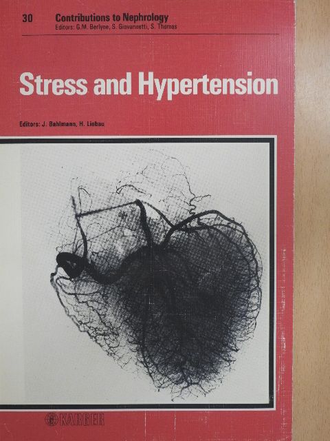 F. Hartmann - Stress and Hypertension [antikvár]