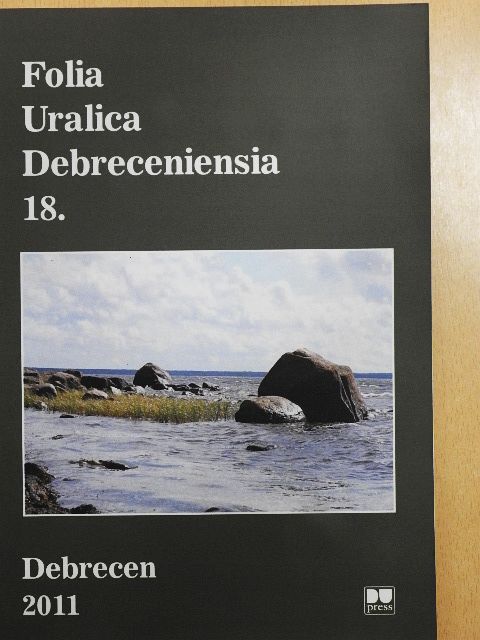 Bíró Bernadett - Folia Uralica Debreceniensia 18. [antikvár]