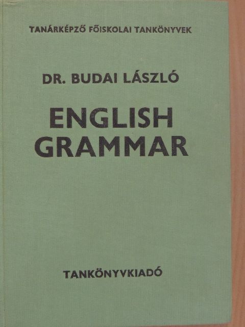 Dr. Budai László - English Grammar [antikvár]