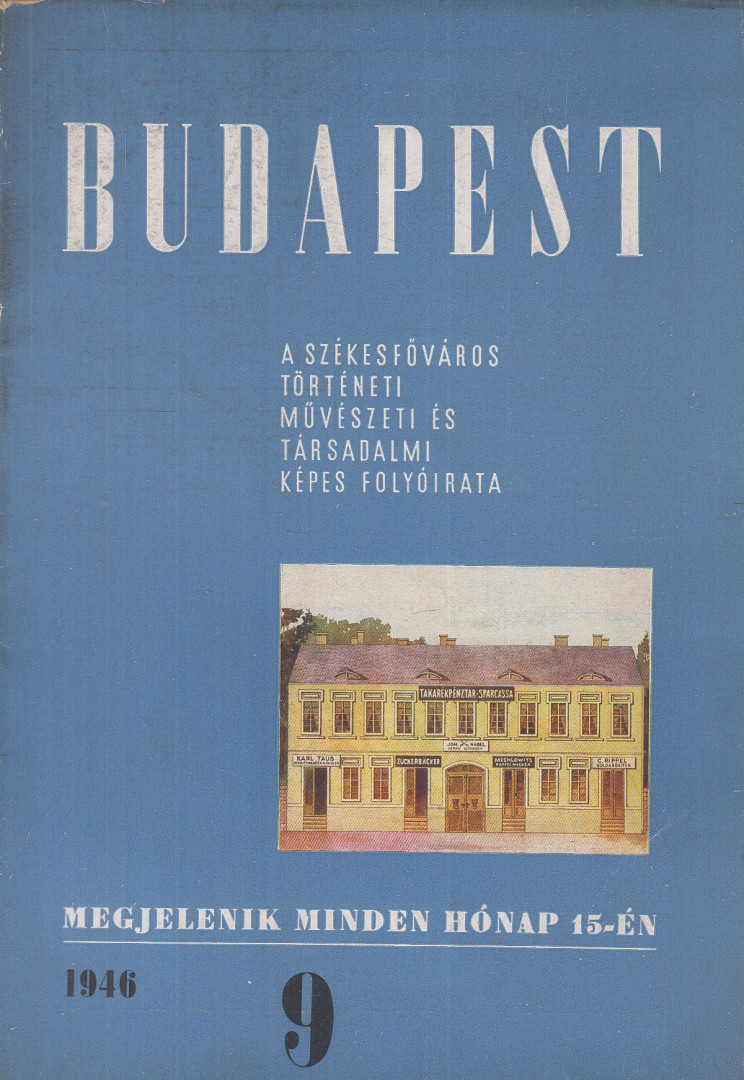 Némethy Károly - Budapest 1946/9. szeptember [antikvár]