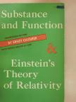 Ernst Cassirer - Substance and Function/Einstein's Theory of Relativity [antikvár]