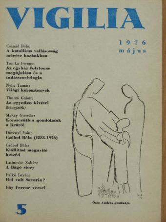 Csanád Béla - Vigilia 1976. május [antikvár]
