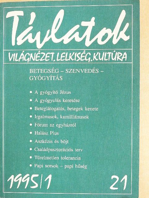 Babos István - Távlatok 1995/1. [antikvár]