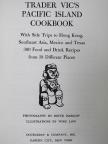 Trader Vic's Pacific Island Cookbook [antikvár]