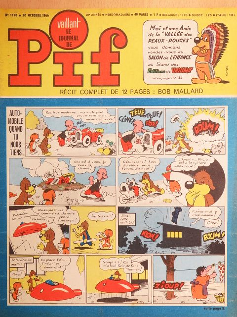 Cézard - Pif 30 Octobre 1966 [antikvár]