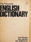 The University English Dictionary [antikvár]
