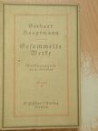 Gerhart Hauptmann - Gesammelte Werke IV. (gótbetűs) [antikvár]